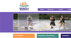 Desktop Screenshot of adaptiveaquatics.org